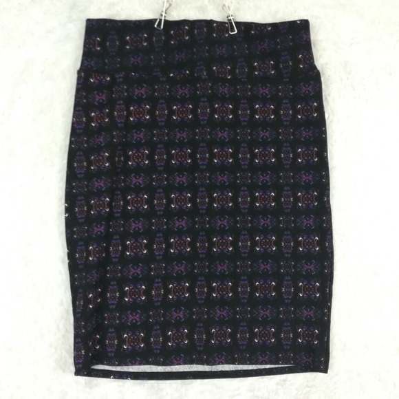 Lularoe Womens Cassie Skirt Simply‎ Comfortable Pull On Geometric Pencil 3XL New - Picture 1 of 8